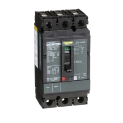 INTERRUPTOR TERMOMAGNETICO FIJO 3X100A 100/65KA 240/480VAC POWERPACT H HJL36100 SCHNEIDER ELECTRIC