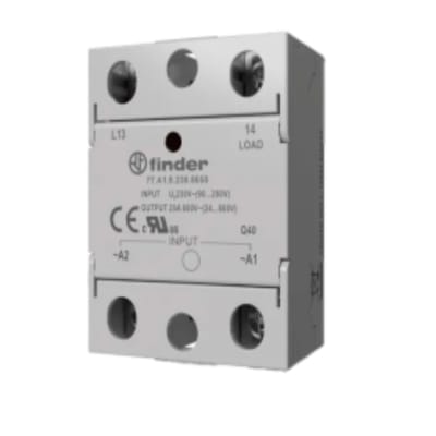 RELE ESTADO SOLIDO 60A IN 4/32DC OUT 24/600AC CROSS-0 77D190248650 FINDER