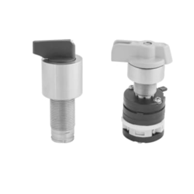 INTERRUPTOR SELECTOR 2 POSICIONES 16A/600V 22MM 2NA CLASE 1 ZONA 1 56706/003 TRAMONTINA