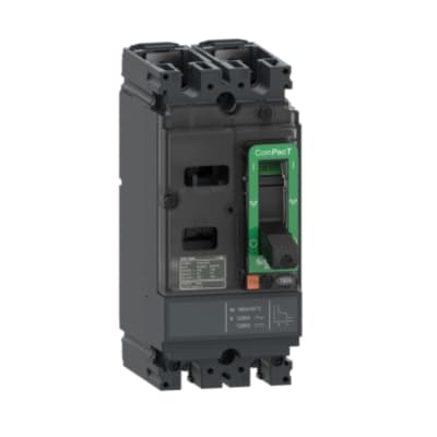INTERRUPTOR TERMOMAGNETICO FIJO 2X40A 36/18/15KA 220/380/440V NSX100F C10F2TM040 SCHNEIDER ELECTRIC