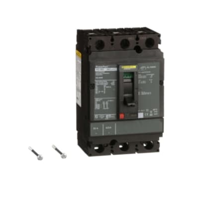 INTERRUPTOR TERMOMAGNETICO FIJO 3X40A 65/35 240/480V POWERPACT H HJL36040 SCHNEIDER ELECTRIC