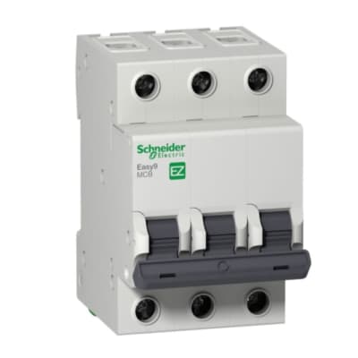 INTERRUPTOR TERMOMAGNETICO 3X16A 10KA/6KA 240/480VAC EZ9F56316 SCHNEIDER ELECTRIC