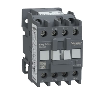 CONTACTOR 9A(AC3) 25A(AC1) 690V 3P 1NA 220VAC LC1E0910M7 SCHNEIDER ELECTRIC