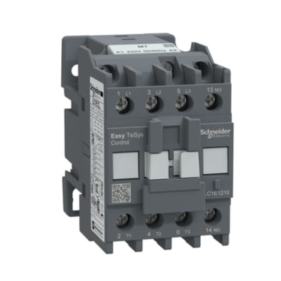 CONTACTOR 12A(AC3) 25A(AC1) 690V 3P 1NA 220VAC LC1E1210M7 SCHNEIDER ELECTRIC