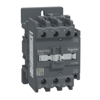 CONTACTOR 65A(AC3) 80A(AC1) 690V 3P 1NA+1NC 220VAC LC1E65M7 SCHNEIDER ELECTRIC