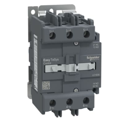 CONTACTOR 95A(AC3) 120A(AC1) 690V 3P 1NA+1NC 220VAC LC1E95M7 SCHNEIDER ELECTRIC