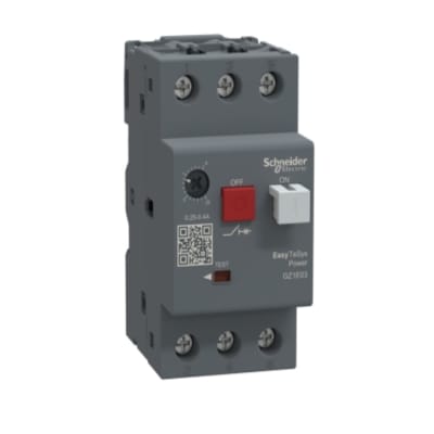 GUARDAMOTOR REGULABLE 1-1.6A 3P 100KA 415VAC GZ1E06 SCHNEIDER ELECTRIC