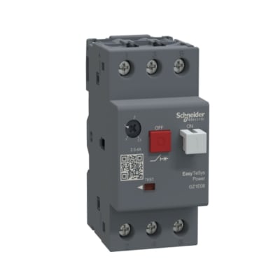 GUARDAMOTOR REGULABLE 2.5-4A 3P 100KA 415VAC GZ1E08 SCHNEIDER ELECTRIC