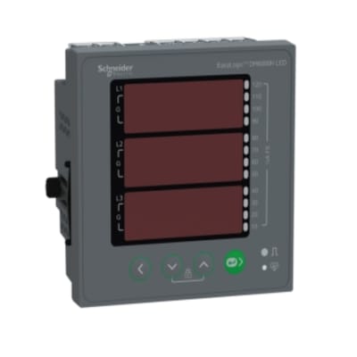 MEDIDOR DIGITAL VAF 3P 5A/TRAFO 25-600VLL MODBUS METSEDM6200HCL10RS SCHNEIDER ELECTRIC