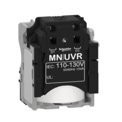 BOBINA DE DISPARO MINIMA TENSION MX P/NSX100-630 110VAC LV429406 SCHNEIDER ELECTRIC