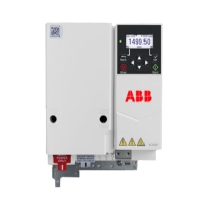 VARIADOR DE VELOCIDAD TRIFASICO 380-480V 15HP 25A IP20 R3 3AXD50000047793 ABB