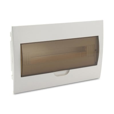 TABLERO EMPOTRABLE PVC 18 POLOS BLANCO MODELO: 18 POLOS TKL