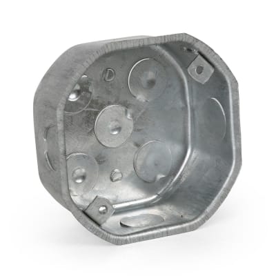 CAJA OCTOGONAL LIVIANA METAL 0.3MM JORMEN