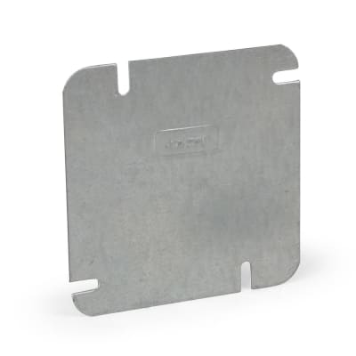 TAPA CIEGA METALICA CUADRADA 1.2MM PLATA JORMEN