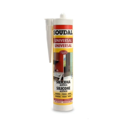 SILICONA UNIVERSAL TRANSPARENTE 280ML SOUDAL