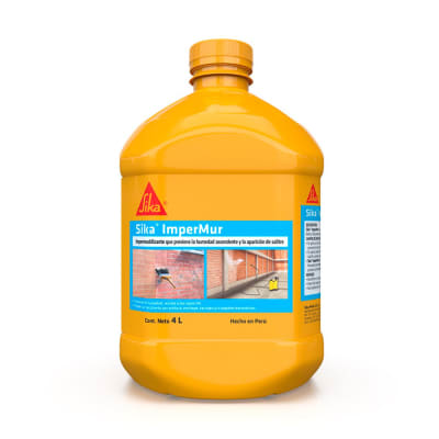 RESINA CONTRA LA HUMEDAD Y SALITRE SIKA IMPERMUR 4L SIKA