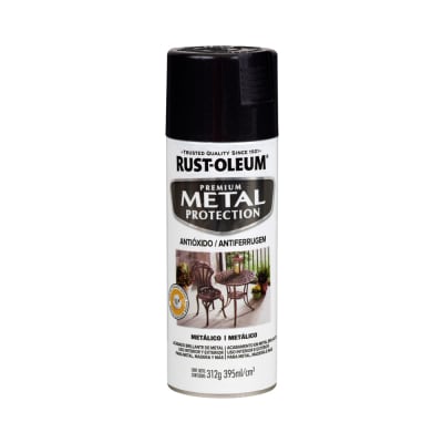 SPRAY PROTECCION METAL NEGRO NOCHE 312 GRAMOS RUST OLEUM