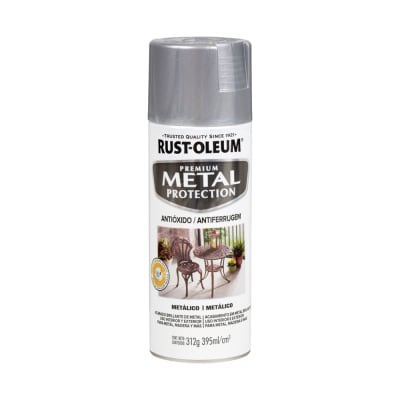 SPRAY PROTECCION METAL METALICO PLATA 312 GRAMOS RUST OLEUM