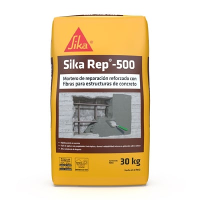 MORTERO DE REPARACION PARA ESTRUCTURAS DE CONCRETO SIKA REP 500 30KG SIKA