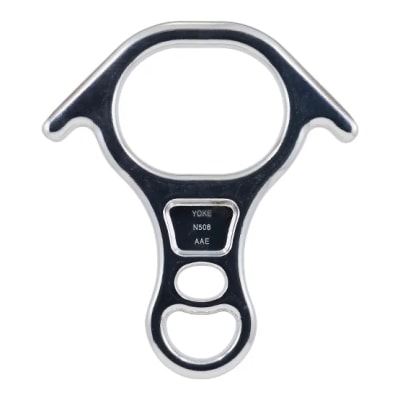 DESCENSOR ALUMINIO TIPO ''8'' P/SOGA 3/8'' A 5/8'' N-506 9000LBS(40KN)YOKE