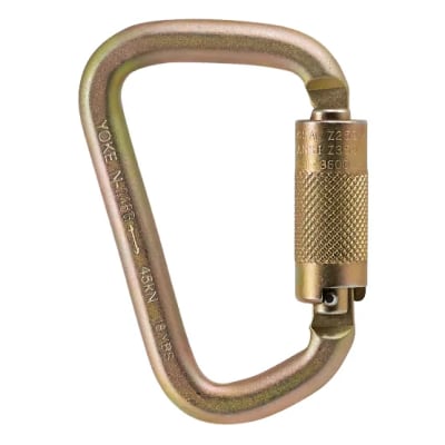 CARABINERO ACERO APERTURA 22MM DOBLE SEGURO ANSI N-246G 5000LBS(45KN) YOKE