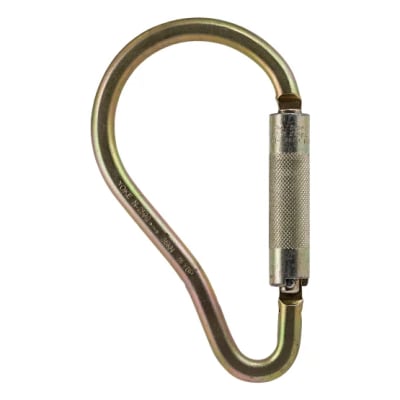 CARABINERO ACERO APERTURA 51MM DOBLE SEGURO ANSI N-259G-CP 5000LBS(35KN) YOKE