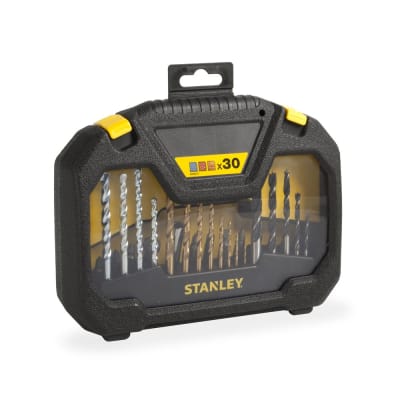 SET DE BROCAS Y PUNTAS X30 PIEZAS STANLEY