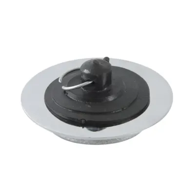 TAPON DE ACERO INOXIDABLE CROMADO MODELO REJILLA 2'' PLATA WERKEN
