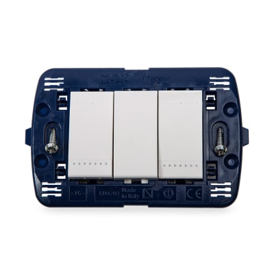 INTERRUPTOR UNIPOLAR DOBLE LIGHT BTICINO