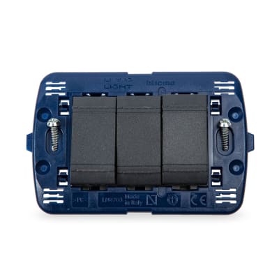INTERRUPTOR DOBLE 3 VIAS LIVING BTICINO