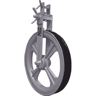 POLEA DE ALUMINIO P/TENDIDO 24'' AP24V VULCANIZADA AL HORNO AMERICAN BULL PULLEY