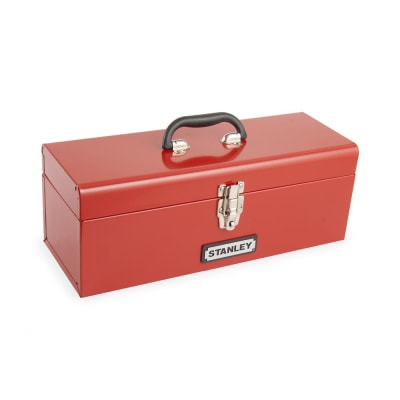 CAJA DE HERRAMIENTAS METALICA MODELO 96219L COLOR ROJO STANLEY