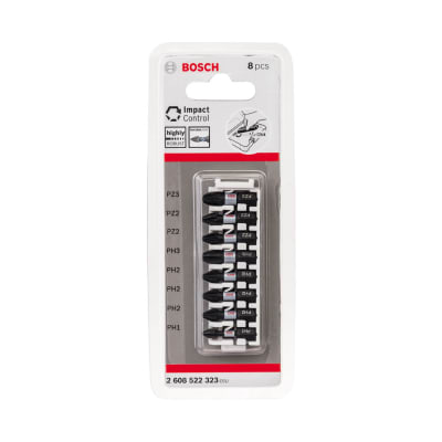 SET PUNTA PH2X25MM IMPACT CONTROL 8 PIEZAS BOSCH