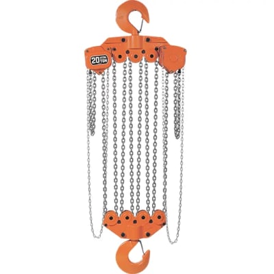 TECLE MANUAL 1T VSIII CARGA 6X18MM(1) G80 - MANDO 5X26X17MM(2) YALE