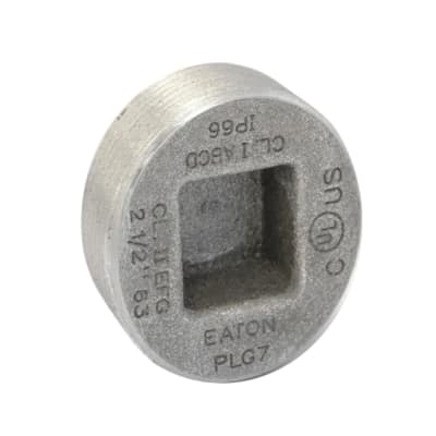TAPON CABEZA HUECA ACERO 1-1/2'' UL CROUSE HINDS