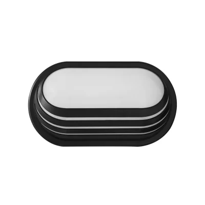 APLIQUE TORTUGA LED NEGRO 20W LUZ FRIA LIGHTECH