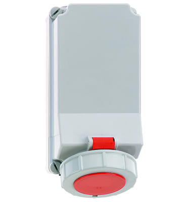 TOMA VISBLE REEFER 32A 3P+T 440V P/CONTAINERS ROJO 3H IP67 11556 BALS