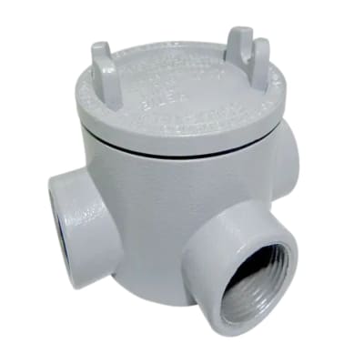 CAJA REDONDA TIPO GUAT AL. 3'' COVER Ø5'' NEMA 7 CL1 DIV1&2 SOLDEXEL