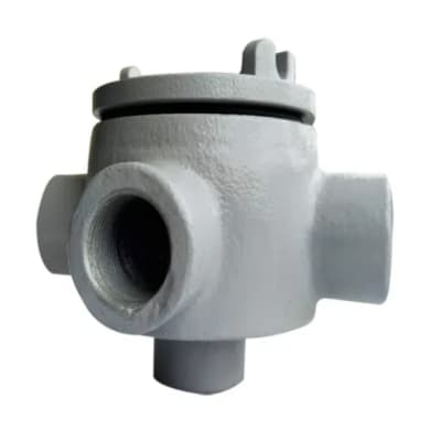 CAJA REDONDA TIPO GUAW AL. 1'' COVER Ø3'' NEMA 7 CL1 DIV1&2 SOLDEXEL