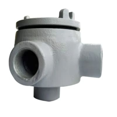 CAJA REDONDA TIPO GUAN AL. 2'' COVER Ø5'' NEMA 7 CL1 DIV1&2 SOLDEXEL