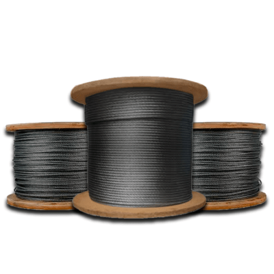 CABLE DE ACERO SUPERFLEX A/F DE 5/16'' 6X36 PROCEDENCIA CHINA