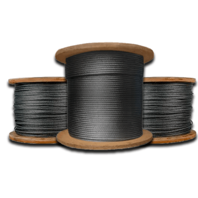 CABLE DE ACERO SUPERFLEX A/F DE 1 1/8'' 6X36 PROCEDENCIA CHINA