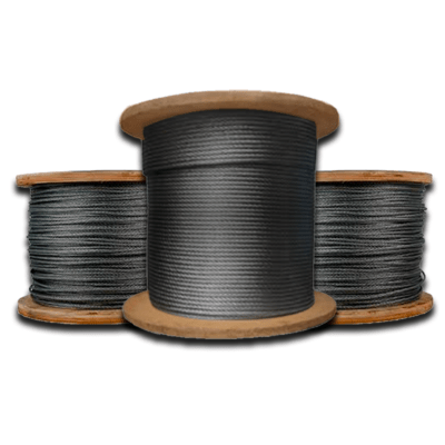 CABLE DE ACERO SUPERFLEX A/F DE 1 1/4'' 6X36 PROCEDENCIA CHINA