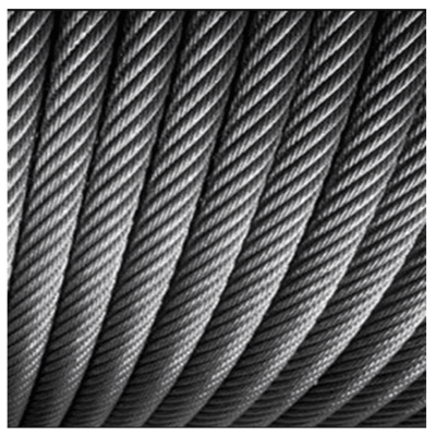 CABLE DE ACERO TIPO ASCENSOR A/C DE 7/16'' 8X19 PROCEDENCIA CHINA