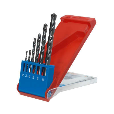 JUEGO DE BROCAS EN ESPIRAL HSS X6U KWB