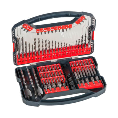 CAJA DE BROCAS PARA MADERA. METAL Y PIEDRA X10U KWB