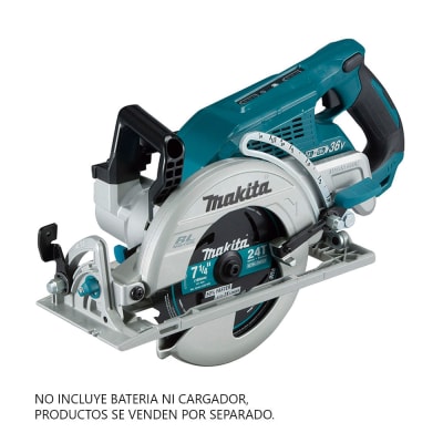 SIERRA CIRCULAR INALAMBRICA DRS780 7 1/4'' 36V AZUL LXT PROFESIONAL MAKITA