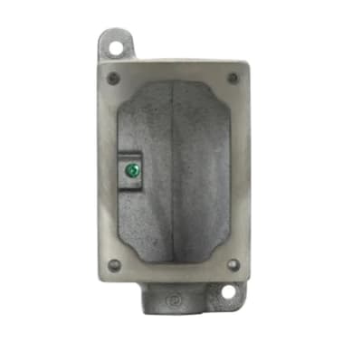 CAJA P/TOMACORRIENTE SERIE DSD HIERRO C/HUB Ø1'' NEMA 7 CL1 DIV1&2 UL CROUSE HINDS