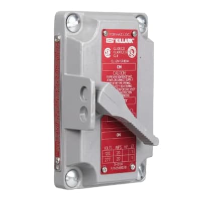 TAPA C/SWITCH P/ESTACION CTRL SERIE XS AL 2X20A 120-277V NEMA 7 CL1 DIV1&2 UL TRS60R FERRAZ SHAWMUT