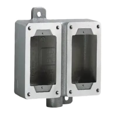 CAJA DOBLE A PRUEBA DE EXPLOSION SERIE XCS AL. C/HUB Ø3/4'' CL1 DIV1&2 UL KILLARK